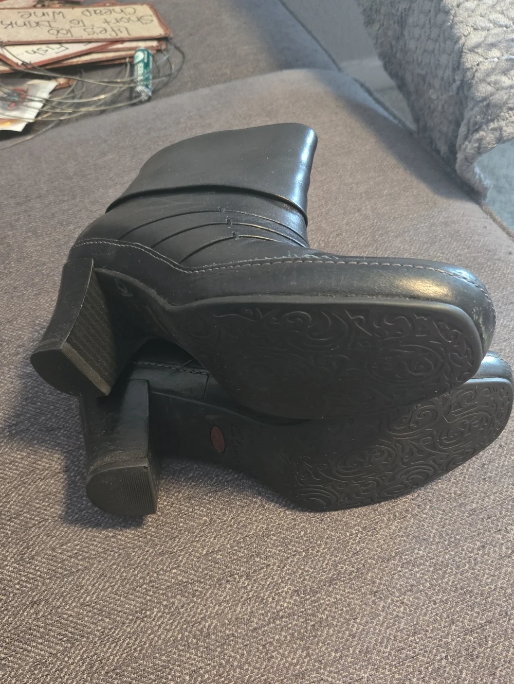 Clarks Artisan Heeled Boots 6